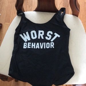 Low back cut one piece swim suit